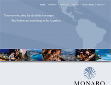 Tablet Screenshot of monarqgroup.com